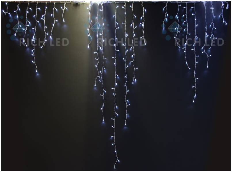 RICH LED RL-i2.4*2.2-T/W - Бахрома светодиодная