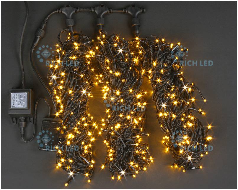 RICH LED RL-S3*20F-Y - Гирлянда