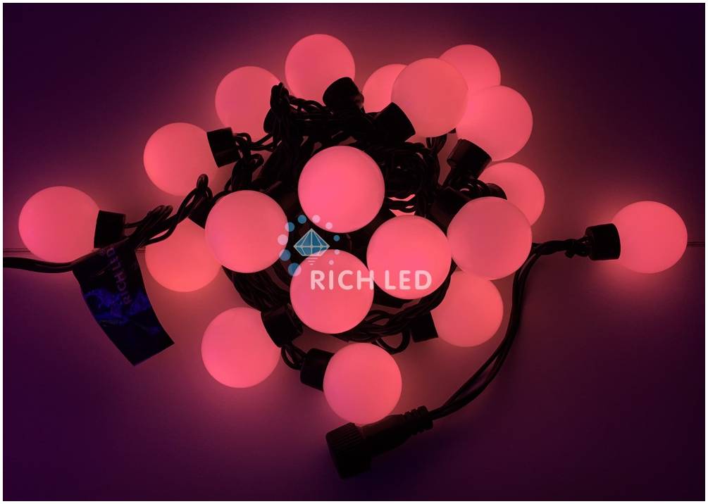 RICH LED RL-S5-20C-40B-R - Гирлянда