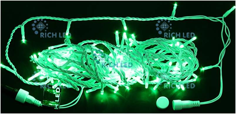 RICH LED RL-S10C-24V-W/G - Гирлянда