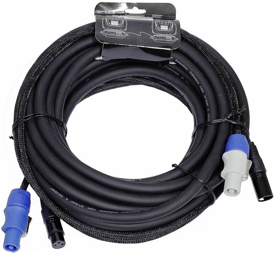INVOTONE ADPC1010 - кабель смежный 3х1.5мм & 2х0.22мм; PowerCon in/out...