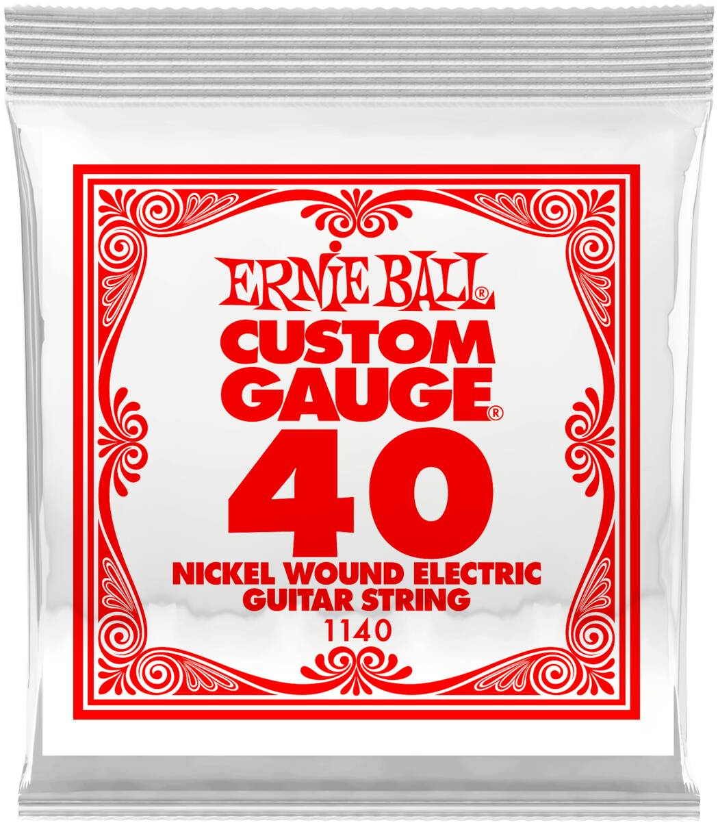 ERNIE BALL 1140 Nickel Wound .040 - Струна одиночная для электрогитары