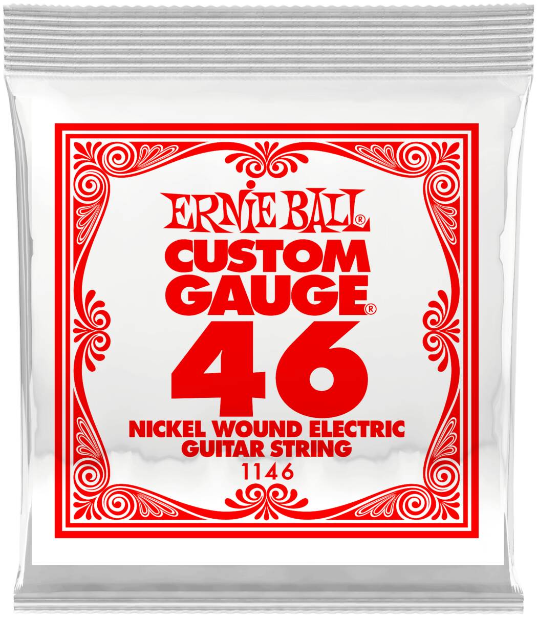 ERNIE BALL 1146 Nickel Wound .046 - Струна одиночная для электрогитары