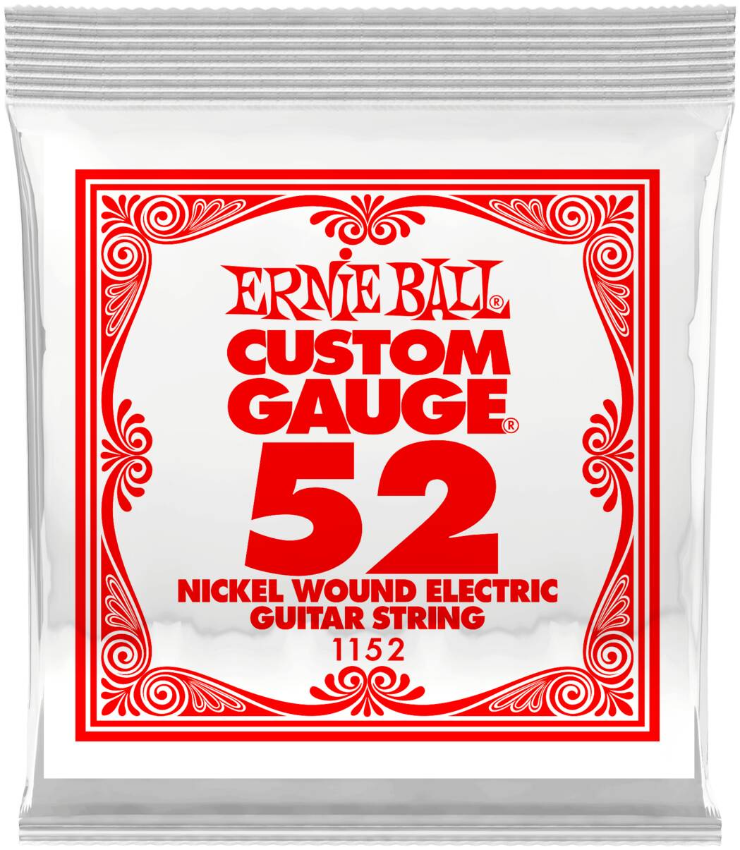 ERNIE BALL 1152 Nickel Wound .052 - Струна одиночная для электрогитары