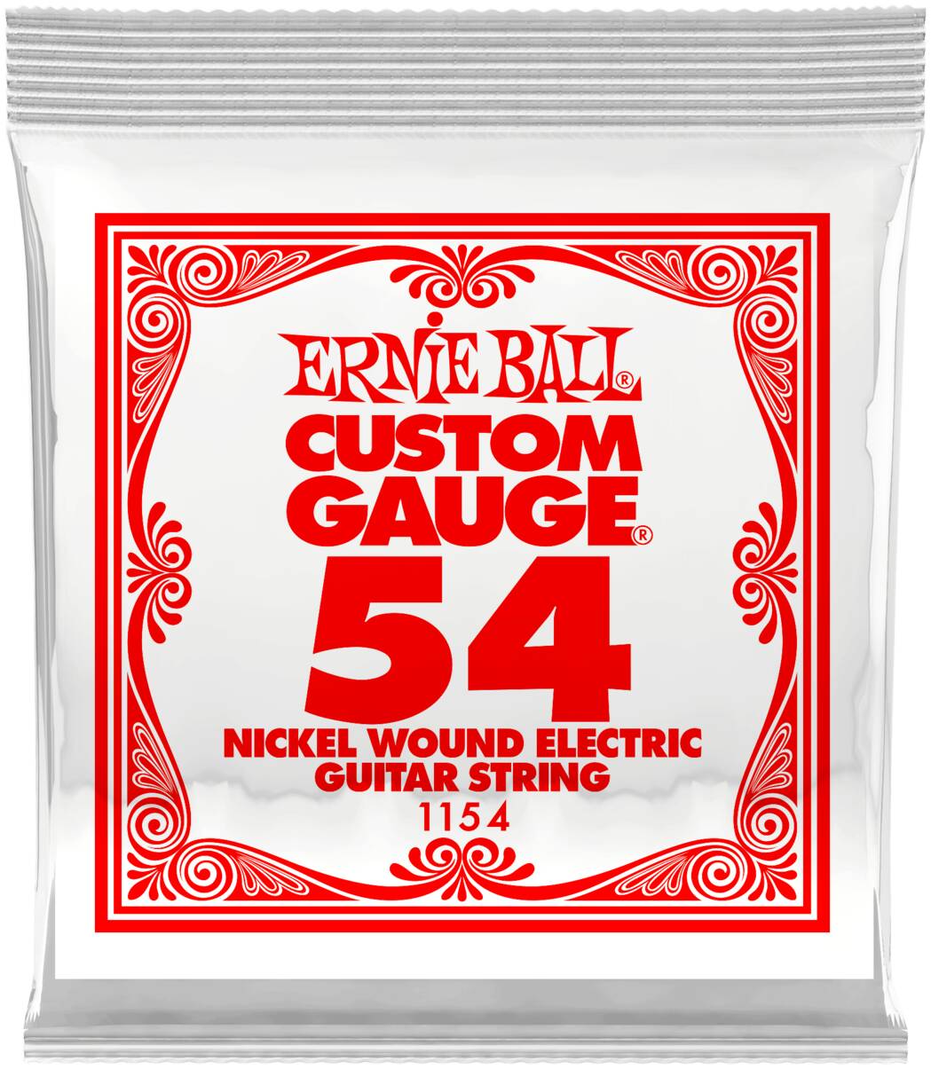 ERNIE BALL 1154 Nickel Wound .054 - Струна одиночная для электрогитары