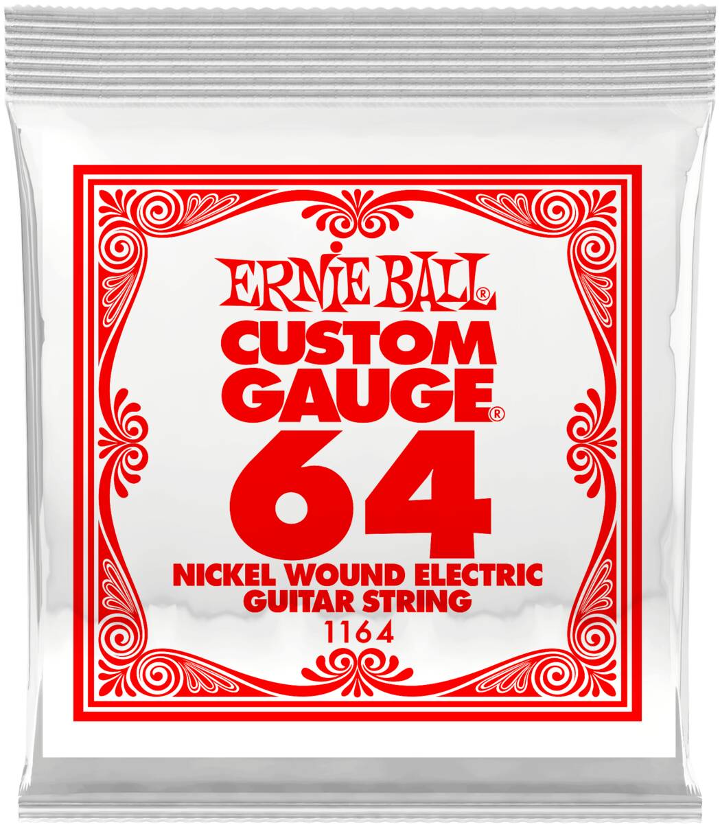 ERNIE BALL 1164 Nickel Wound .064 - Струна одиночная для электрогитары