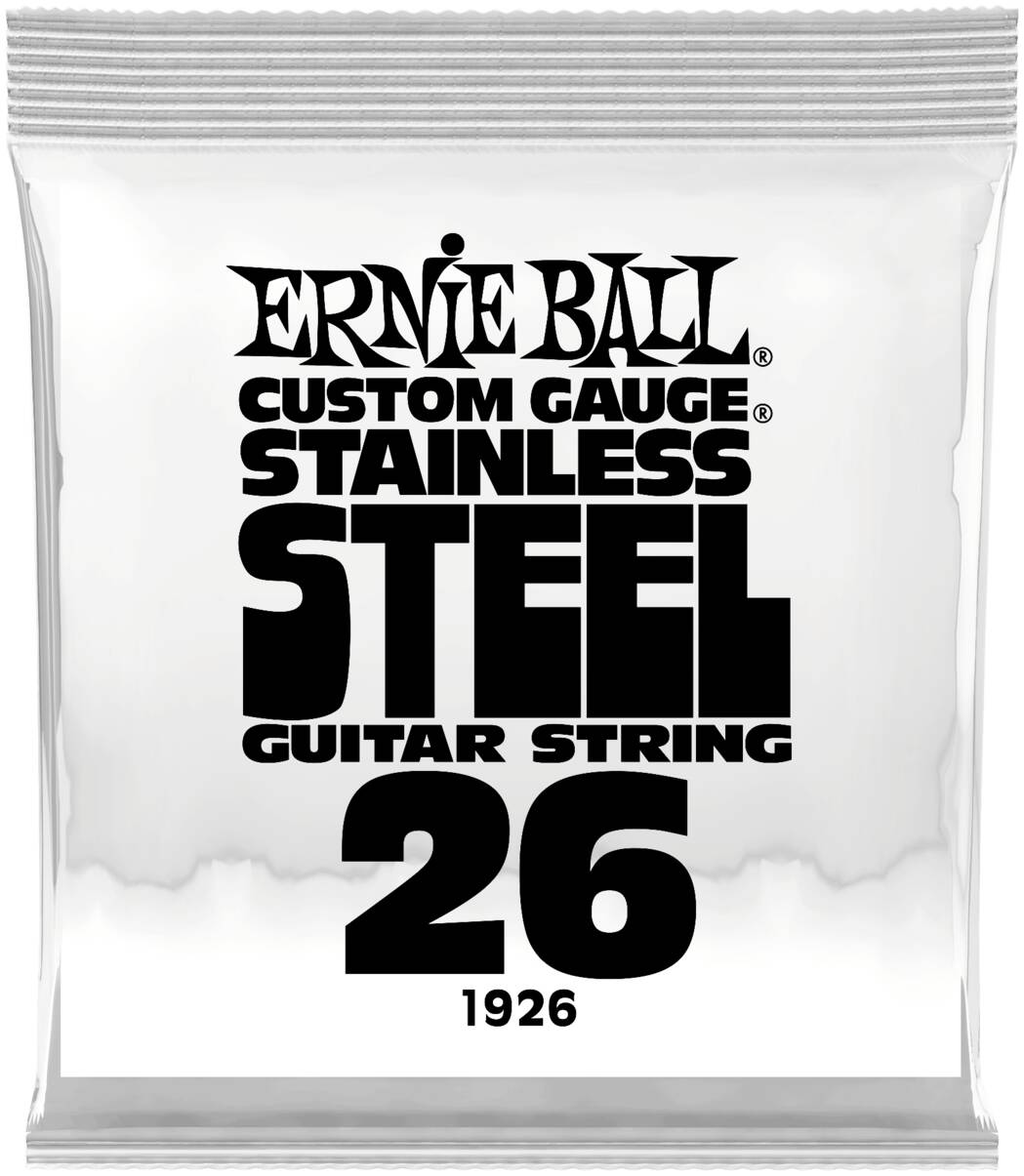 ERNIE BALL 1926 Stainless Steel .026 - Струна одиночная для электрогитары