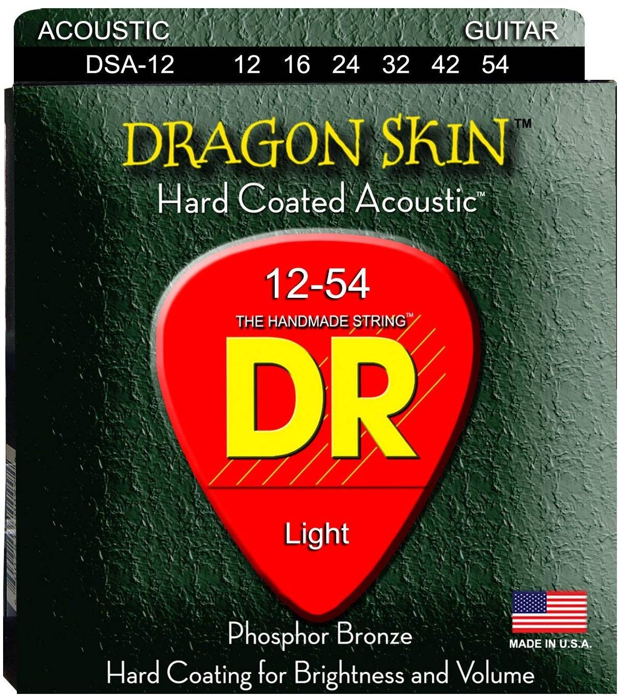 DR DSA 12 - Струны для акустической гитары