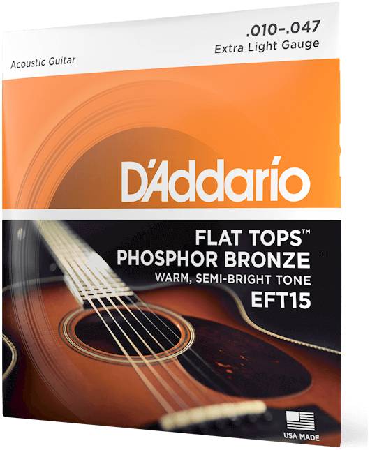 D'ADDARIO EFT 15 - Струны для акустической гитары