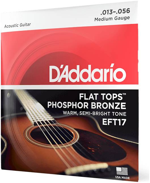 D'ADDARIO EFT 17 - Струны для акустической гитары