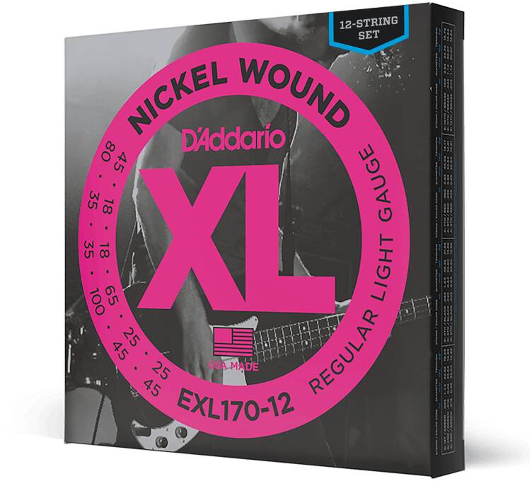 D'ADDARIO EXL170 12 - Струны для электрогитары 12-струнной
