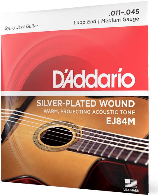 D'ADDARIO EJ84 M - Струны для акустической гитары типа Selmer