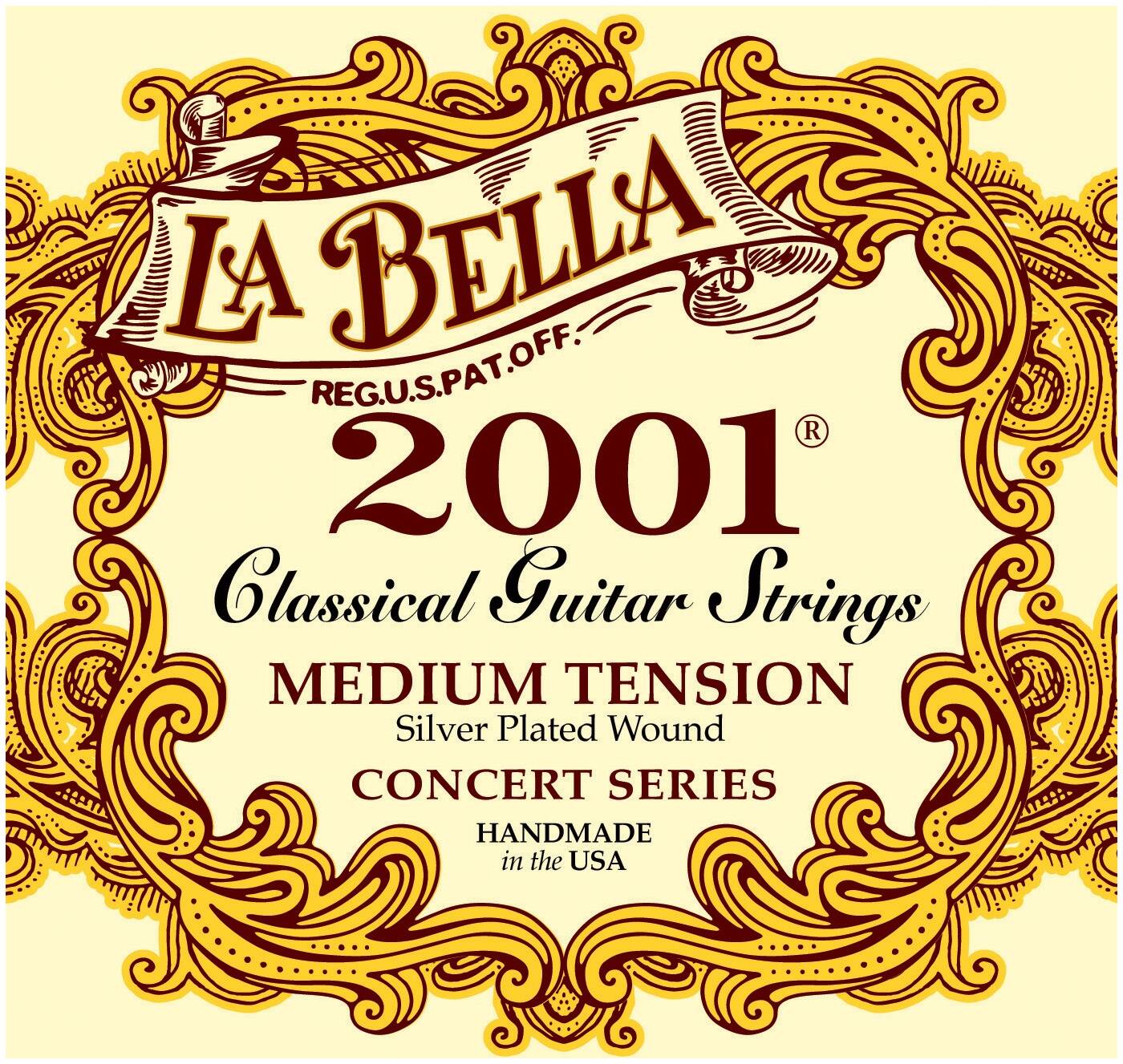 LA BELLA 2001M - Струны для классической гитары