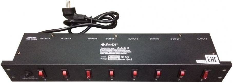 EURO DJ SWITCH-8 E - Пульт ДУ