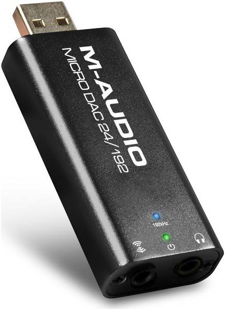 M-AUDIO Micro DAC 24/192 USB - Звуковая карта