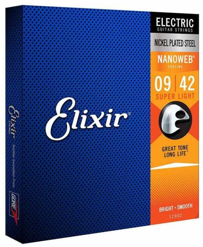 ELIXIR 12002 - Струны для электрогитары