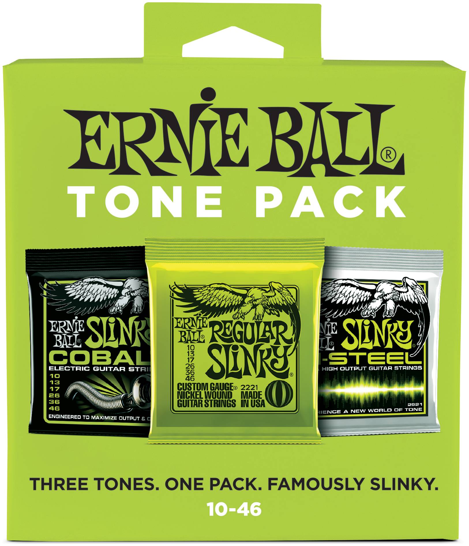 ERNIE BALL 3331 Nickel Wound/Cobalt/M-STEEL Slinky Regular 10-56 - Струны для электрогитары
