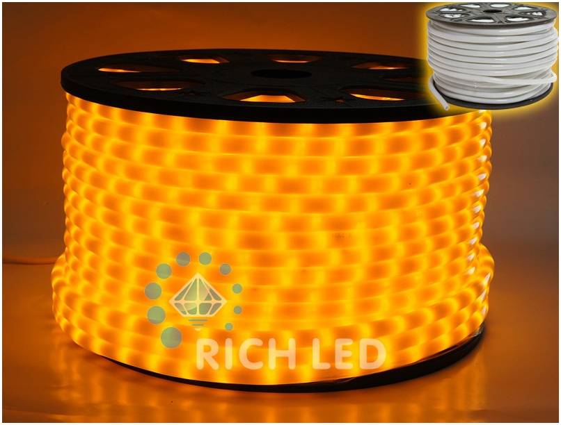 RICH LED RL-DL-2WHM-100-240-Y - Дюралайт