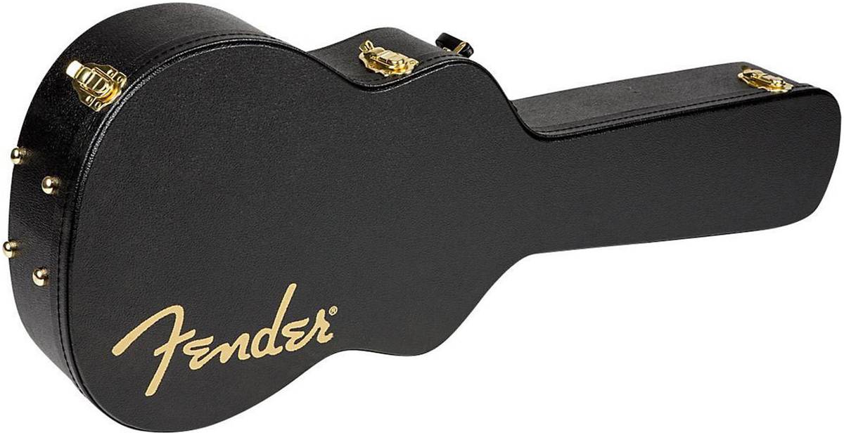 FENDER Dreadnought/GA Series/ FR Series/GDO Series/GDC 100 Multi-Fit Hardshell Case, Black - Кейс для акустической гитары