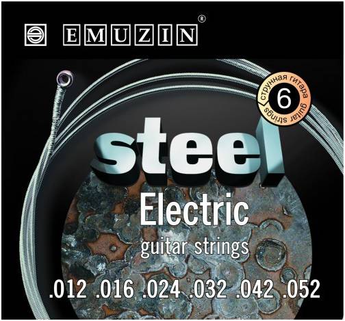 EMUZIN 6S12-52 - Струны для электрогитары