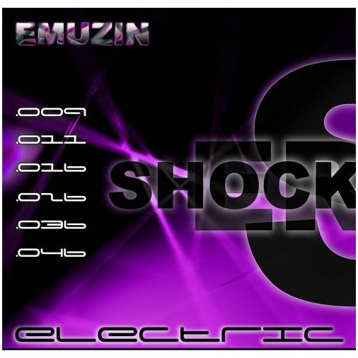 EMUZIN 6SR9-46 - Струны для электрогитары