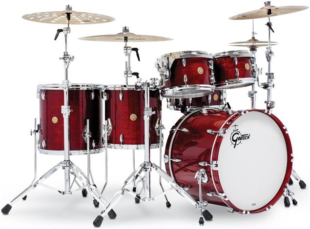 GRETSCH USA Custom Candy Apple Red Ударная установка 5 барабанов (10,12,16,22,14*6,5")
