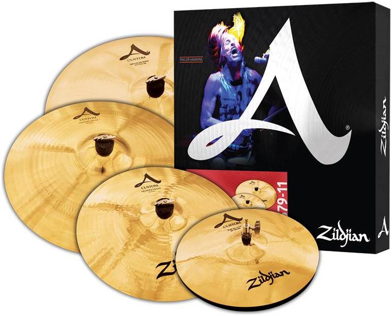 ZILDJIAN A20579-11 A' CUSTOM 5 PACK MATCHED SET набор тарелок (14'...