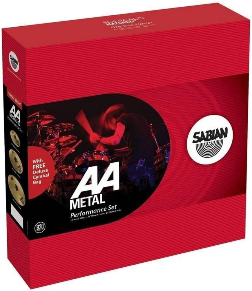 SABIAN AA METAL PERFORMANCE SET - Комплект тарелок
