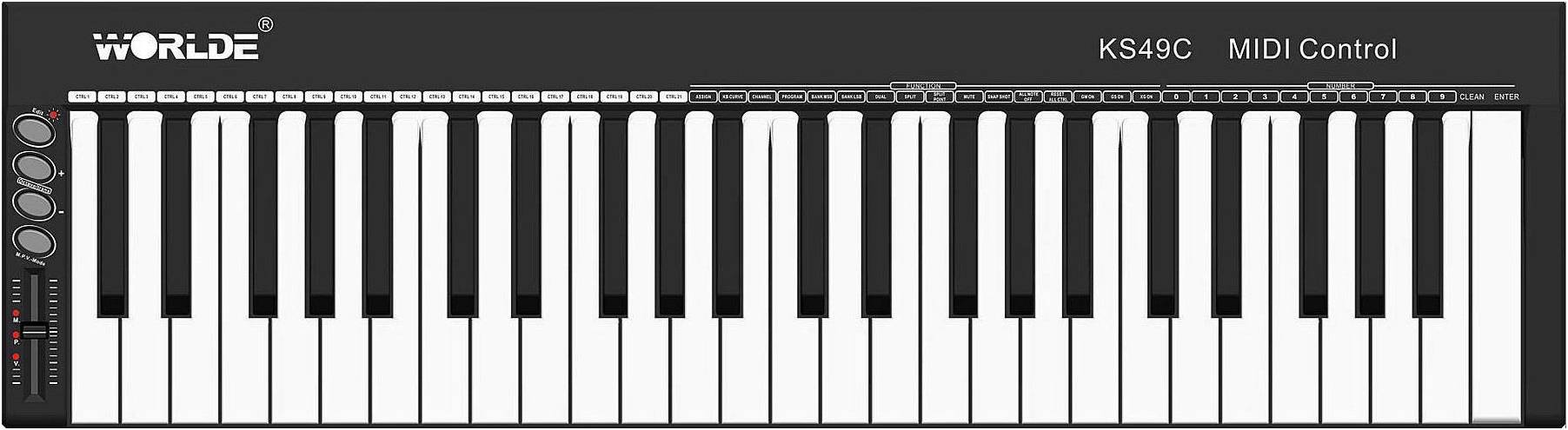 LAUDIO KS49C MIDI-контроллер, 49 клавиш, Laudio