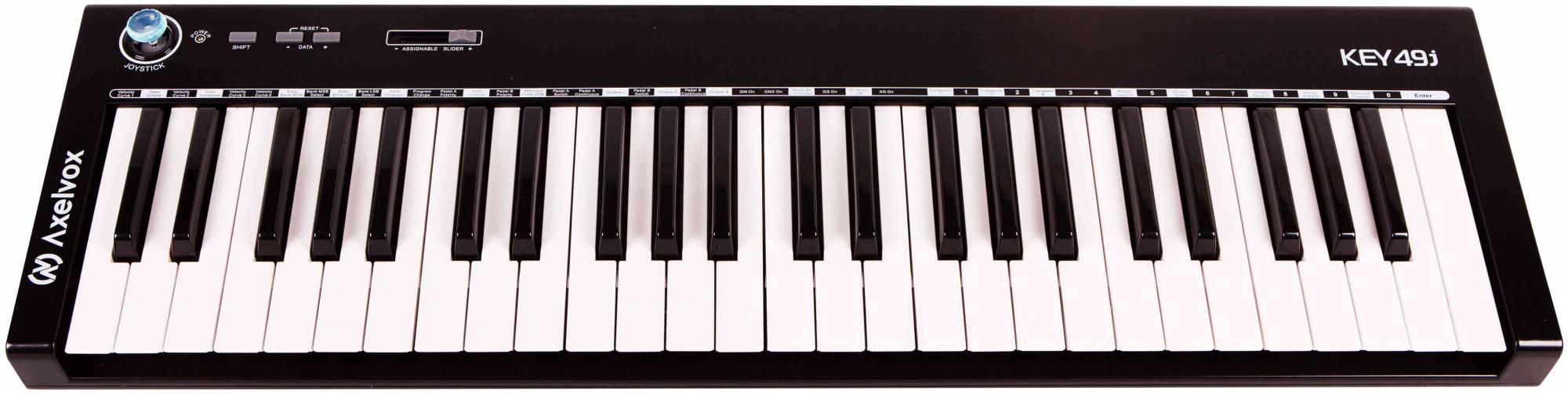 Axelvox KEY49j Black - MIDI клавиатура 49 клавиш, цвет черный