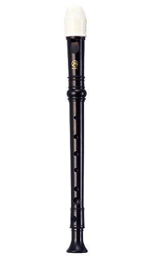 ASRB-101 Classic Блокфлейта сопрано, барочная система, пластик, 1 часть, Angel