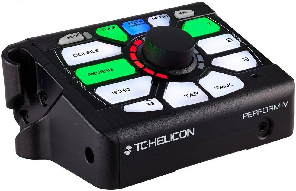 TC HELICON PERFORM-V вокальный процессор эффектов с креплением на микрофонную...