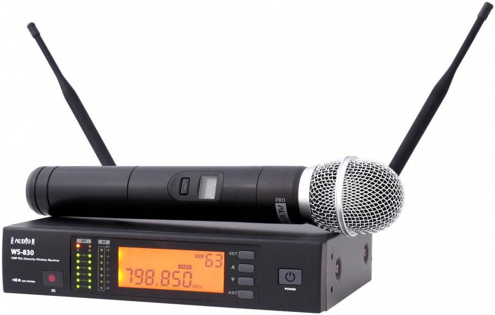 PROAUDIO WS-830HT - Радиосистема