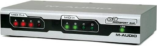 M-AUDIO MidiSport 4x4 - Звуковая карта
