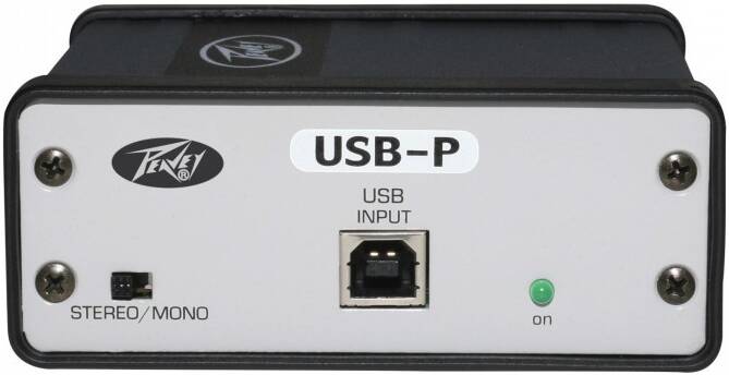 PEAVEY USB-P интерфейс для подкл. акустических систем к PC - Аудиоинтерфейс