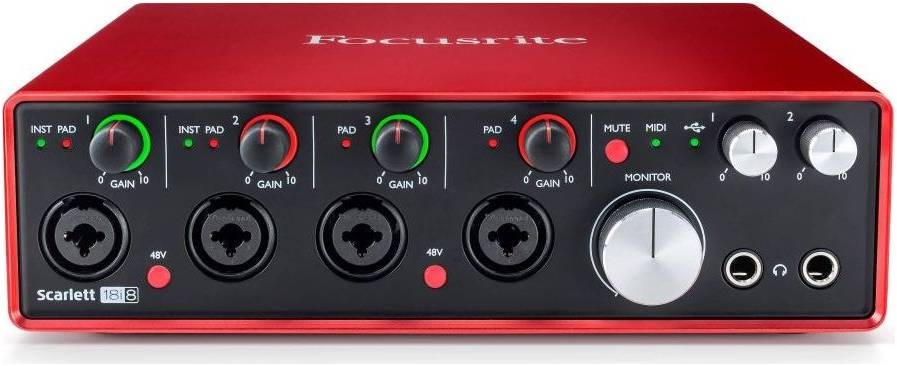 FOCUSRITE Scarlett 18i8 2nd Gen - Звуковая карта