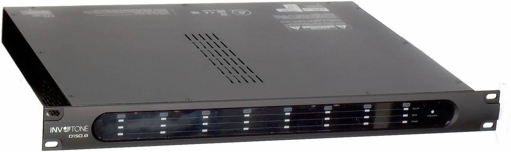 INVOTONE D150.8 - 8-ми канальный усилитель мощности класса D