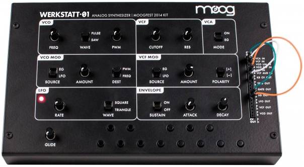 MOOG Werkstatt - Синтезатор аналоговый
