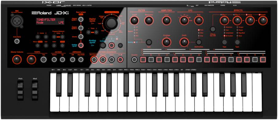 ROLAND JD-XI - Синтезатор гибридный