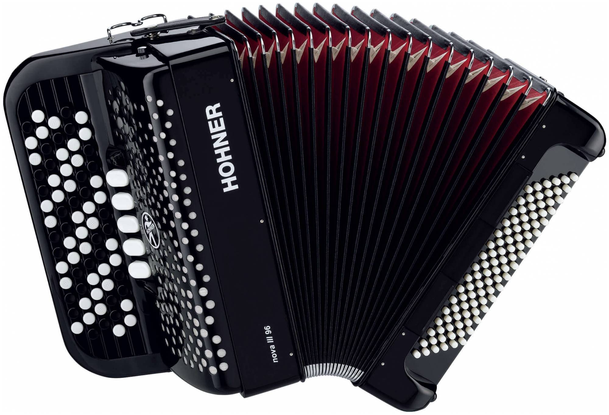 HOHNER Nova III 96 black (C-stepped) - Баян