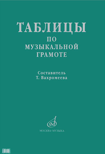 15988МИ Таблицы по музыкальной грамоте. Для ДМШ /сост. Вахромеева Т., издательство &laquo;Музыка&raquo;