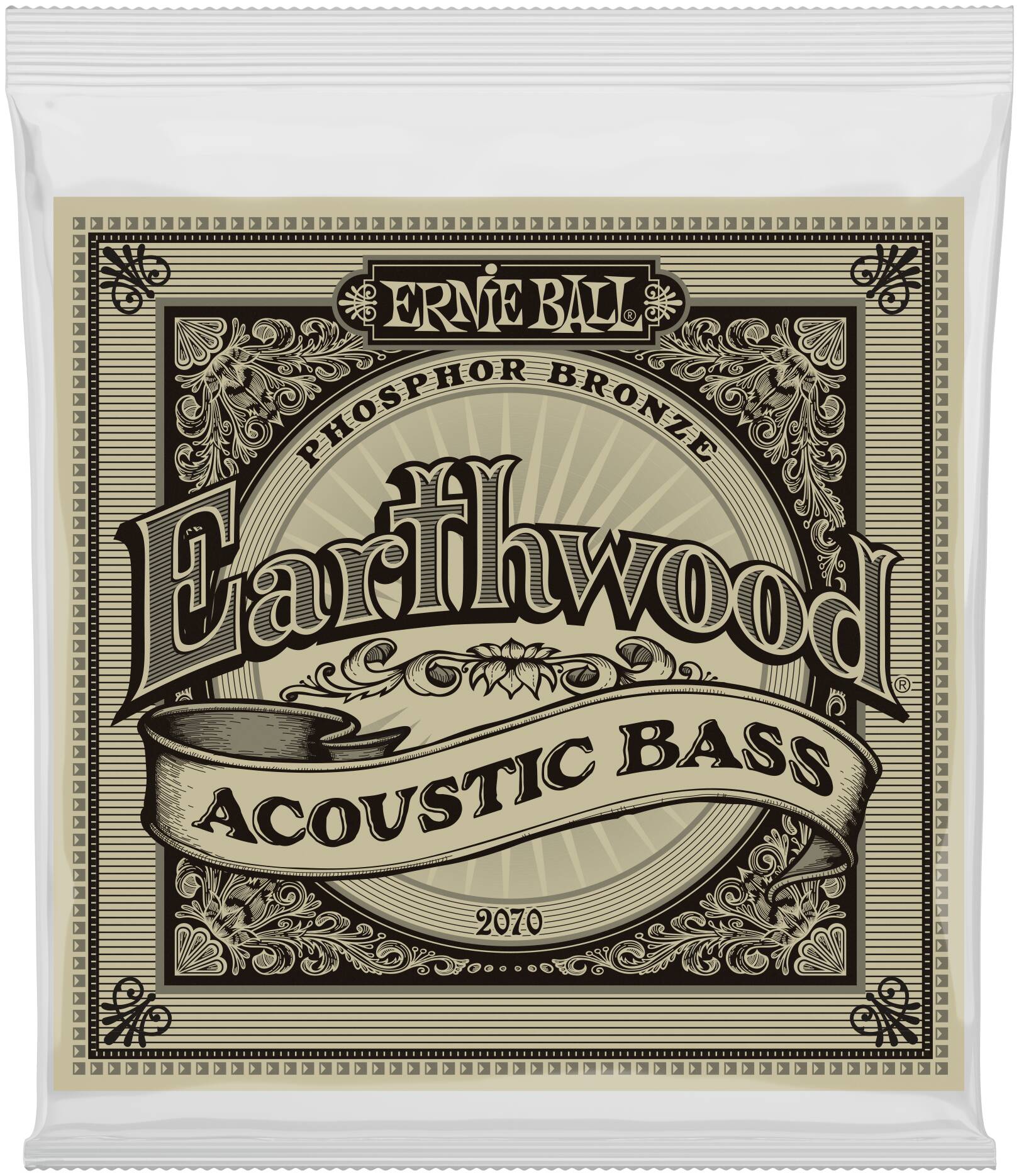 ERNIE BALL 2070 Earthwood Phosphor Bronze 45-95 - Струны для бас-гитары
