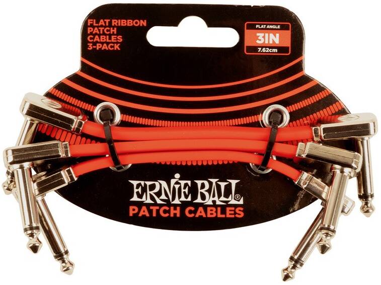 ERNIE BALL 6401, 7.5см - Инструментальный кабель