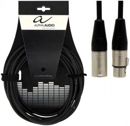 ALPHA AUDIO Pro Line кабель спикерный XLR(п)xXLR(м), Neutric, 6 м