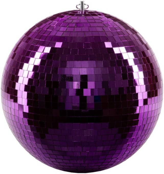 LAUDIO WS-MB30PURPLE Зеркальный шар, 30см, фиолетовый, LAudio