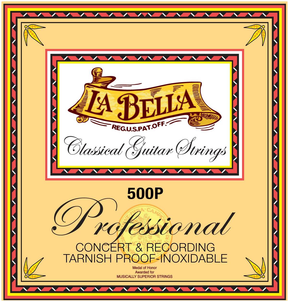 LA BELLA 500P - Струны для классической гитары
