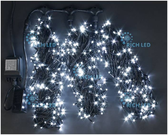 RICH LED RL-T3*20N2-W - Гирлянда