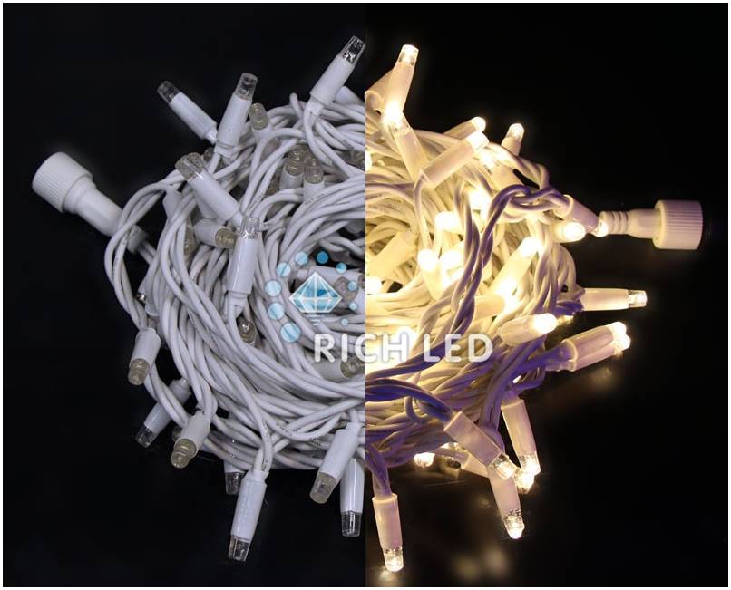 RICH LED RL-S10C-24V-RW/WW - Гирлянда
