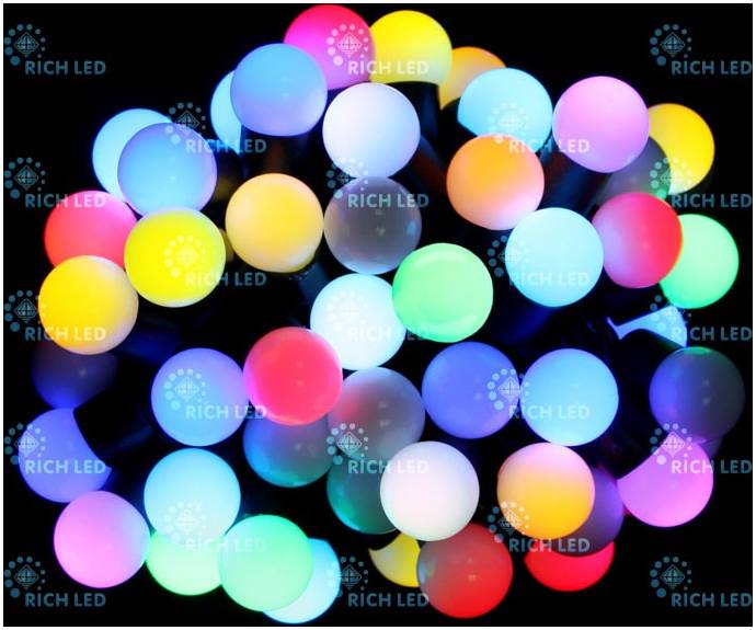 RICH LED RL-T7.5-50C-RGB - Гирлянда