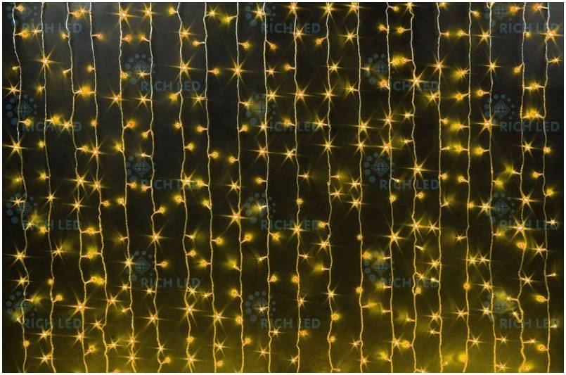 RICH LED RL-C2*6-B/Y - Занавес